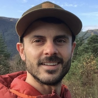 Man and mountain